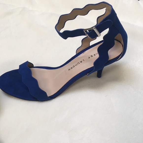 Chinese Laundry Rubie Deep Ocean Blue microsuede - Picture 3 of 8